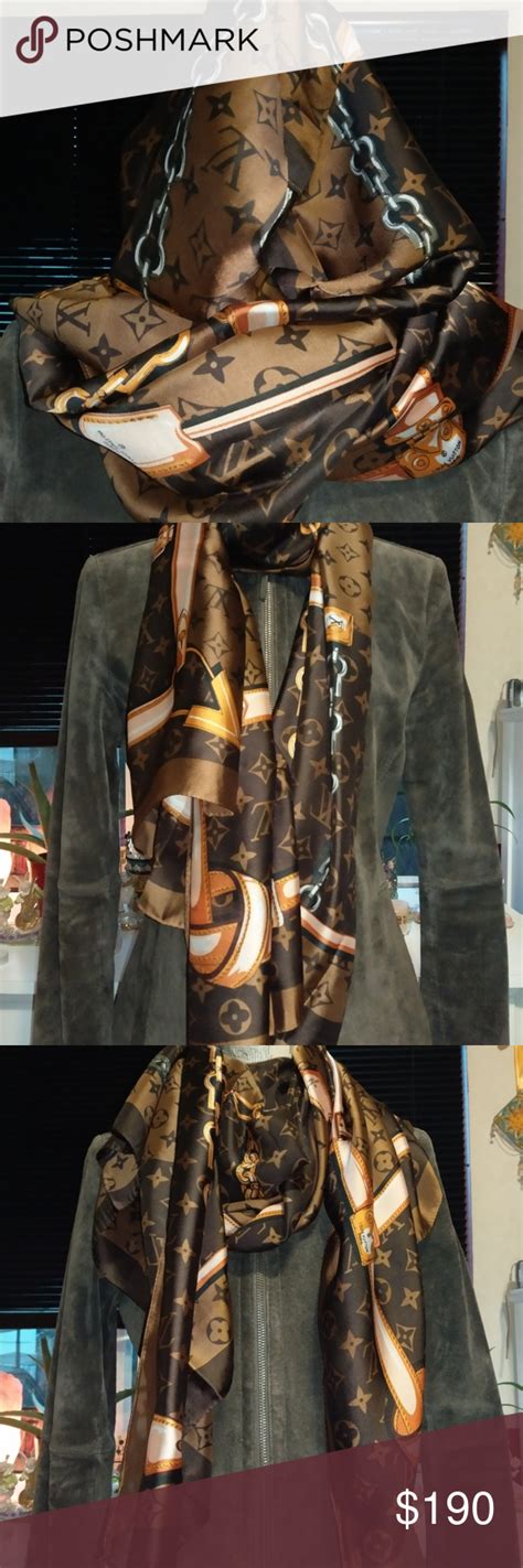 fake louis vuitton purse scarf|genuine louis vuitton scarf.